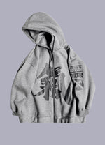 japanese kanji hoodie - Vignette | OFF-WRLD