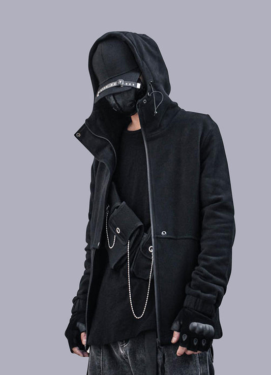 japanese zip up hoodie