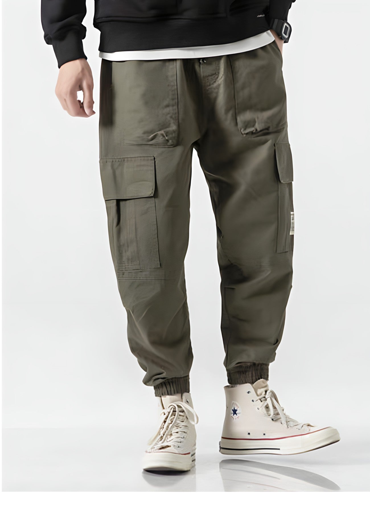 khaki pants streetwear