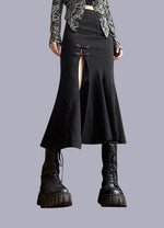 long black goth skirt - Vignette | OFF-WRLD