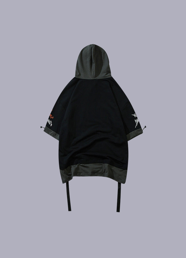 men's hooded shirt