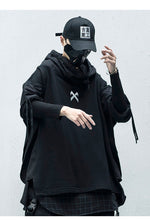 men's streetwear black hoodie - Vignette | OFF-WRLD