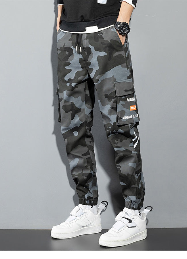 men's camo joggers