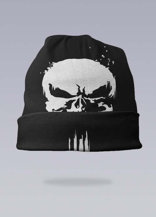 punisher beanie hat