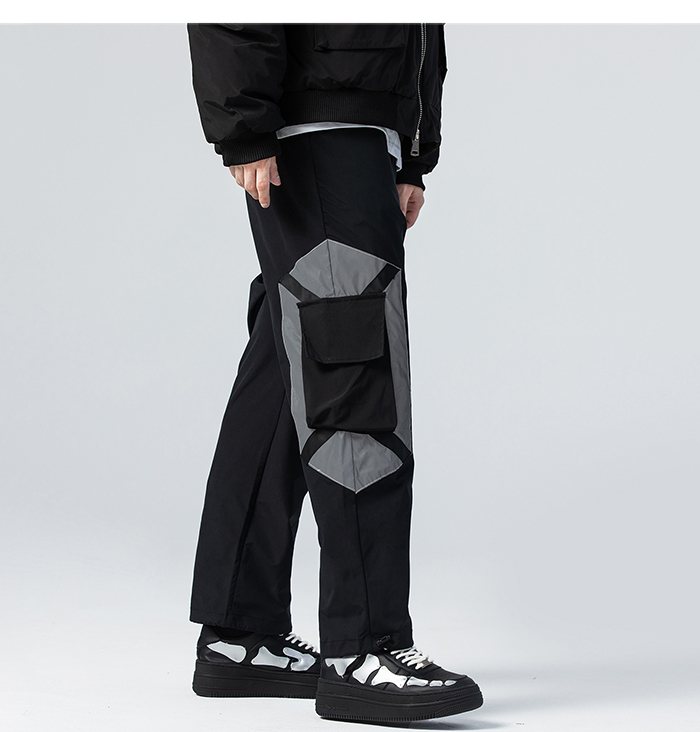 patchwork cargo pants