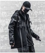 techwear leather jacket - Vignette | OFF-WRLD