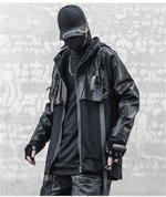 techwear leather jacket - Vignette | OFF-WRLD