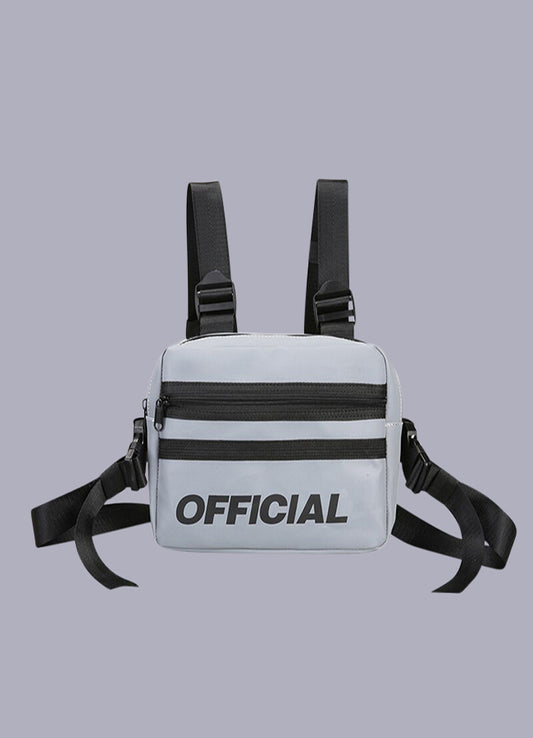 reflective chest bag