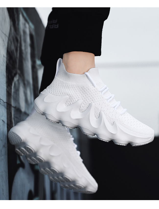 white techwear shoes