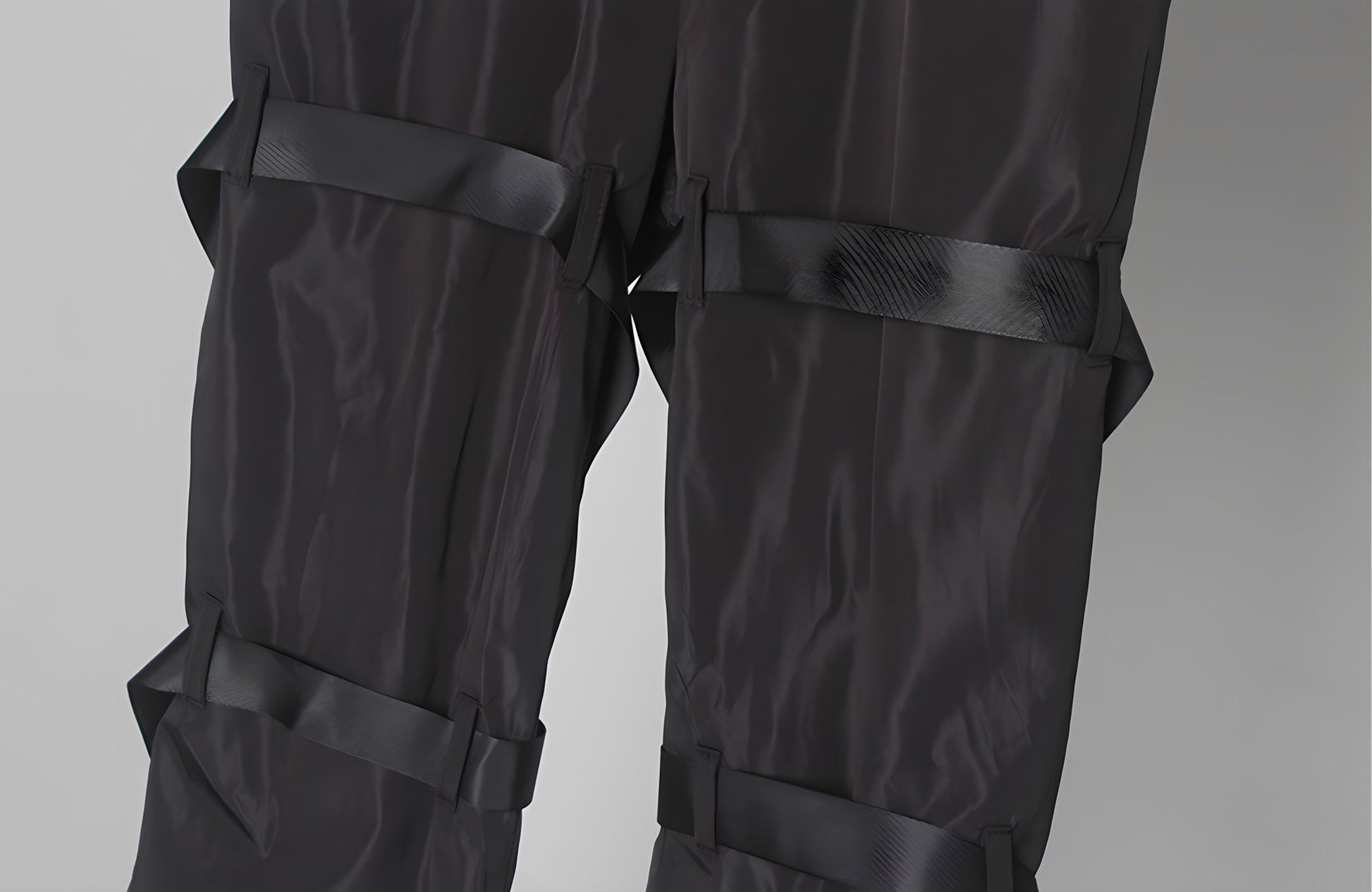 techwear wide leg pants