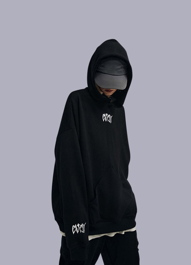 women's goth hoodie