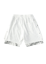 black and white bandana shorts - Vignette | OFF-WRLD