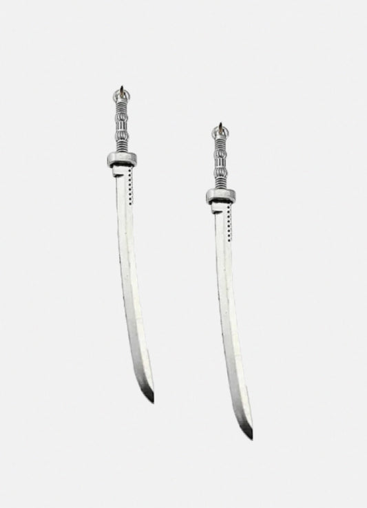 sword earrings