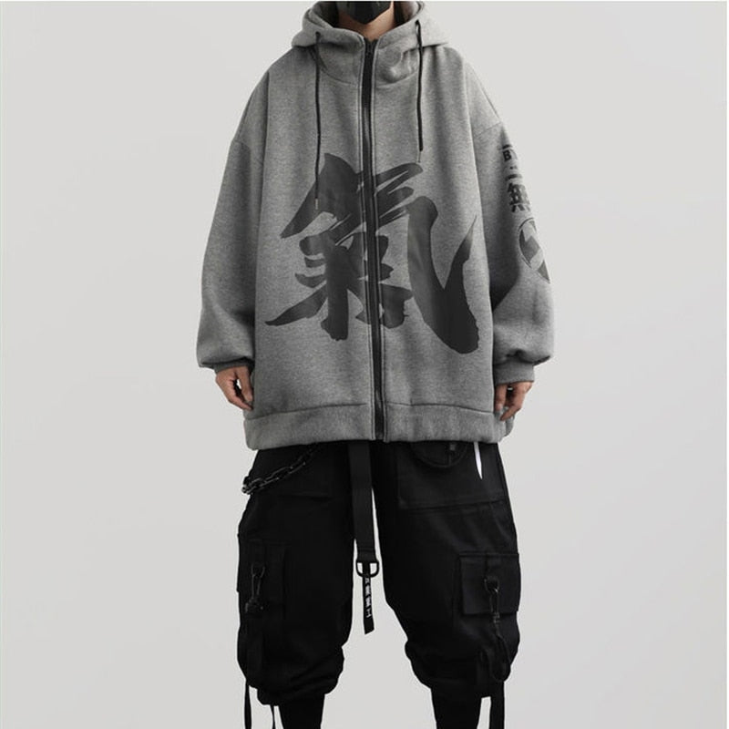 japanese kanji hoodie