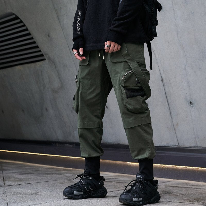 techwear cropped pants