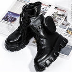 black combat boots with pockets - Vignette | OFF-WRLD