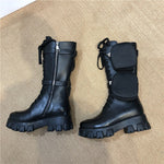 women's black tactical work boots - Vignette | OFF-WRLD