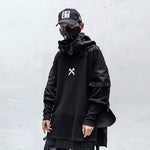 men's streetwear black hoodie - Vignette | OFF-WRLD