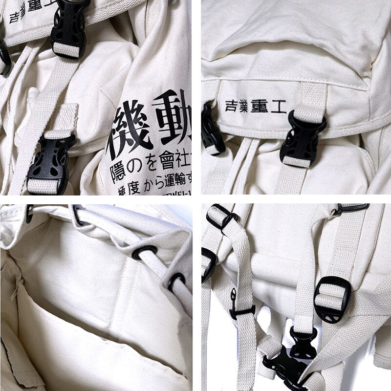 japanese streetwear backpack