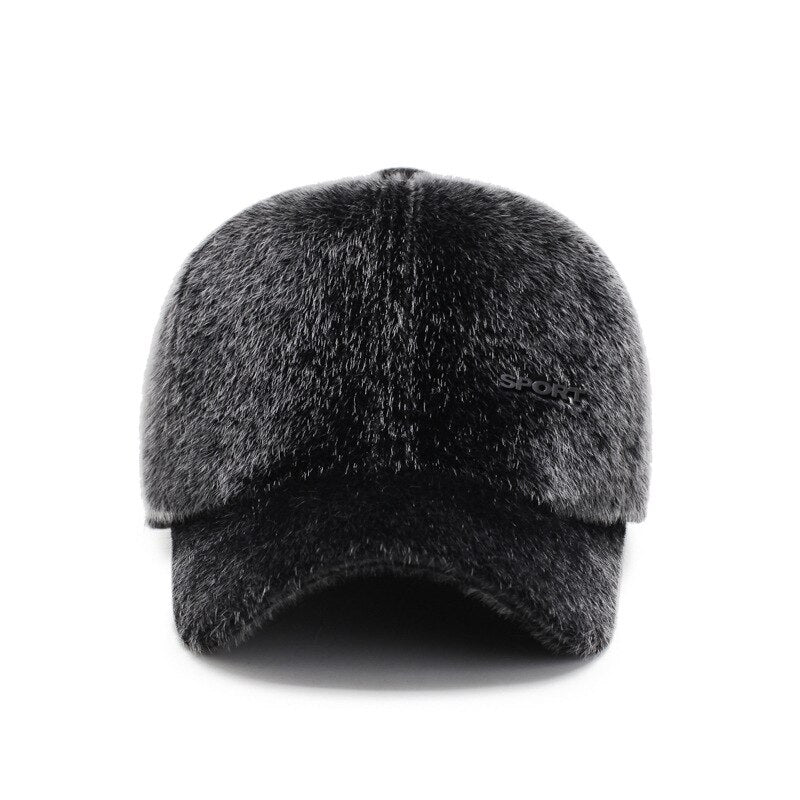 cap with fur