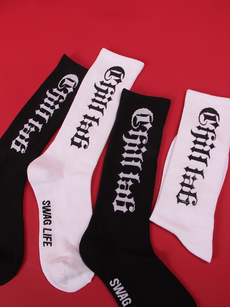 long goth socks