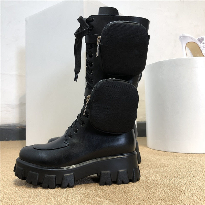 women's black tactical work boots