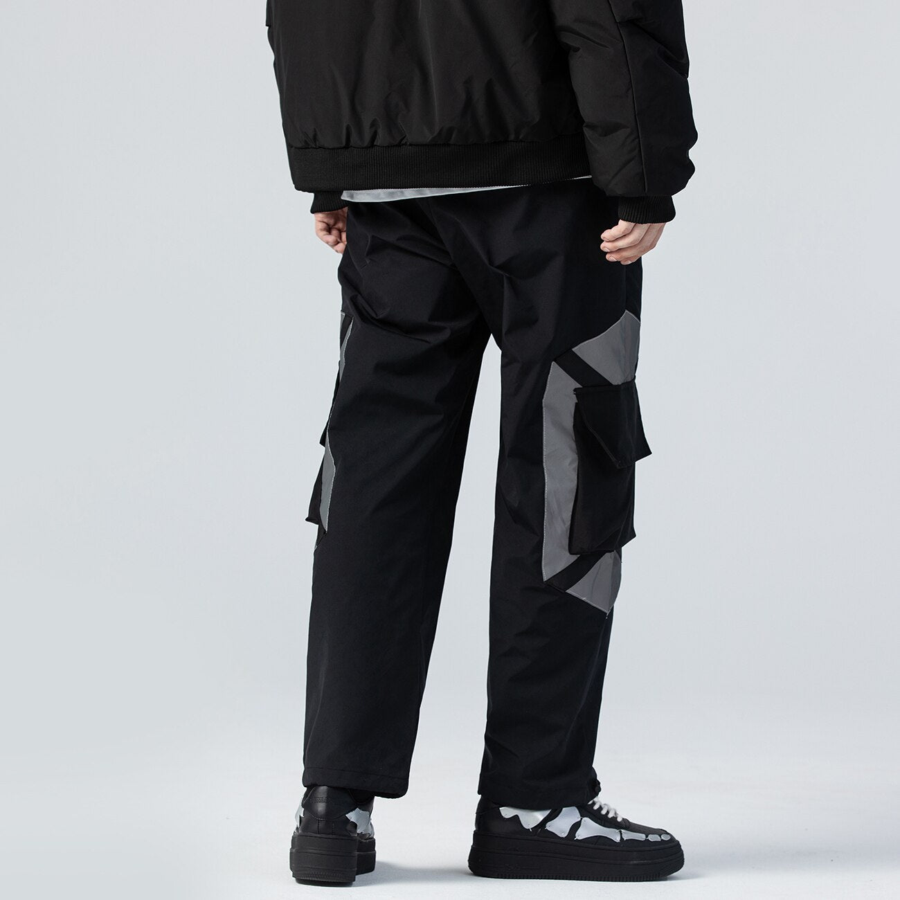 patchwork cargo pants