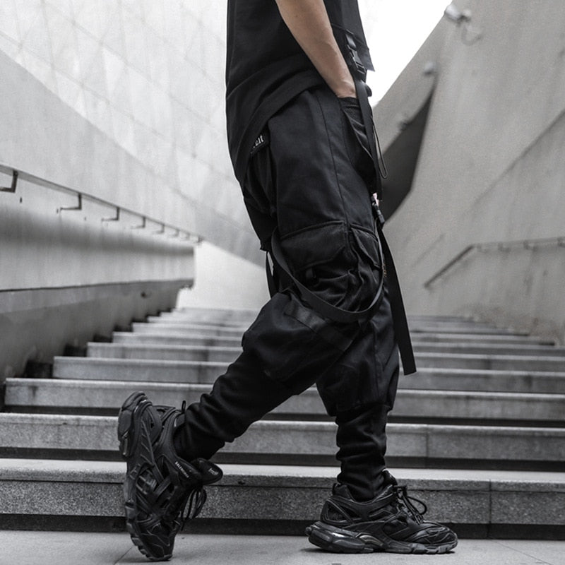 tactical cargo pants with straps