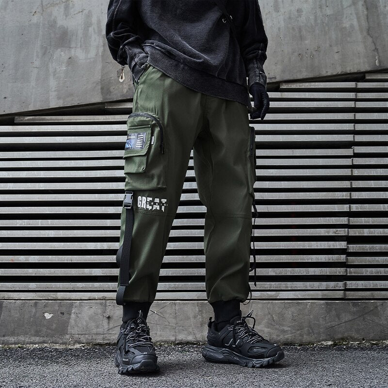 techwear cargo trousers