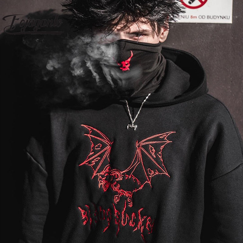 street goth hoodie