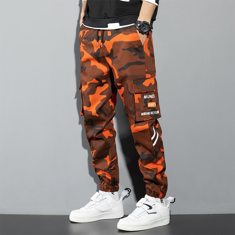 men's camo joggers