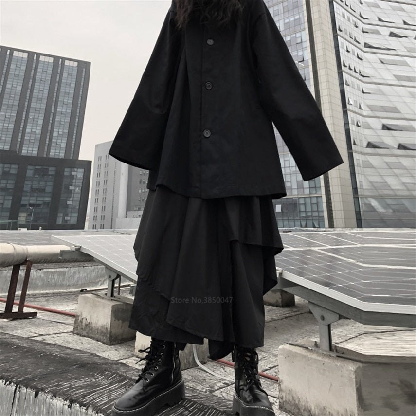 techwear hakama pants