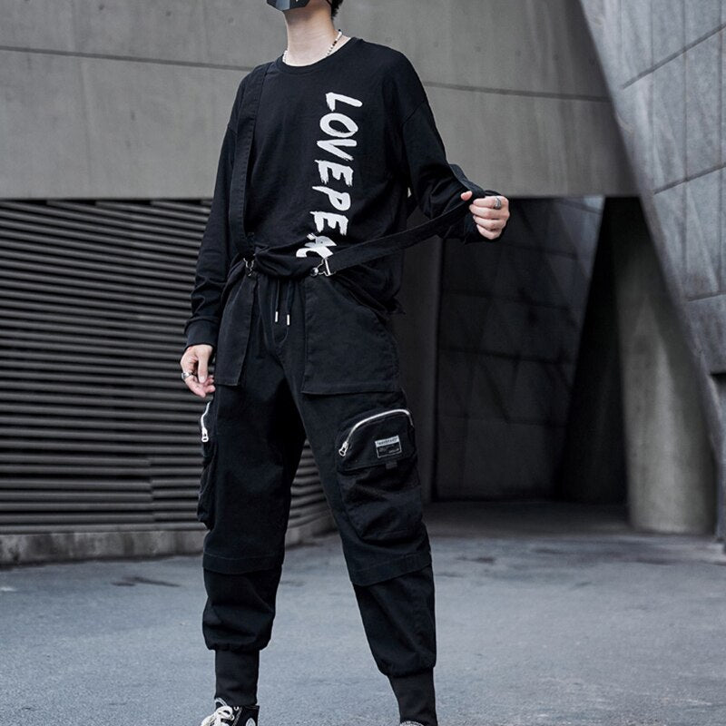 techwear cropped pants