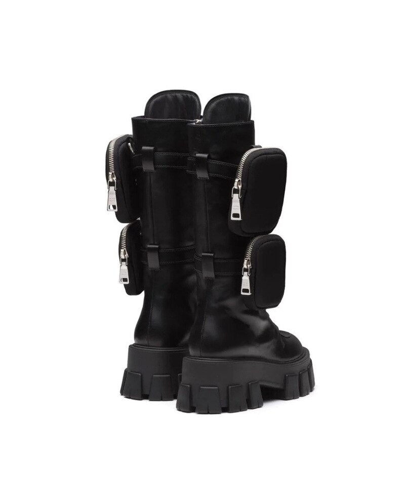 women's black tactical work boots