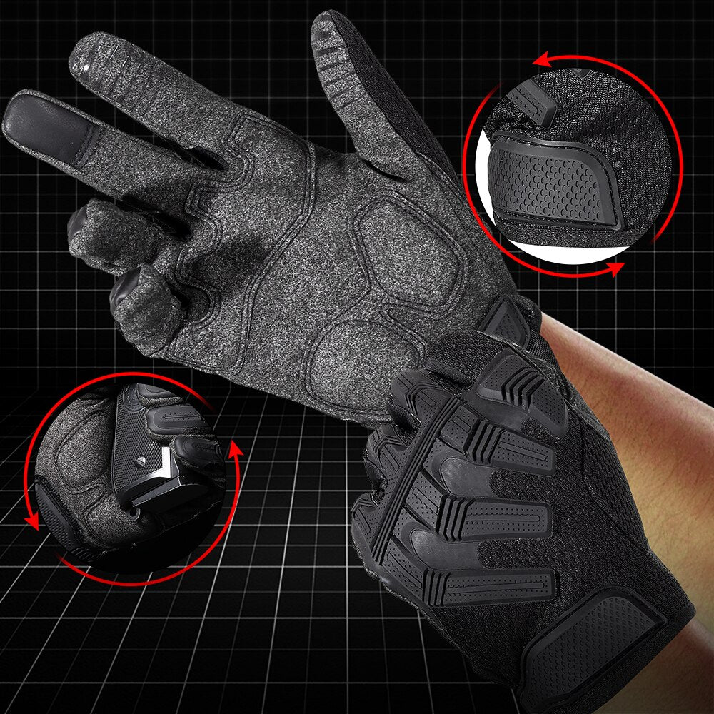 sci-fi armor gloves