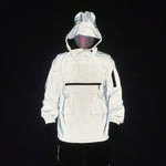 mens reflective windbreaker jacket - Vignette | OFF-WRLD