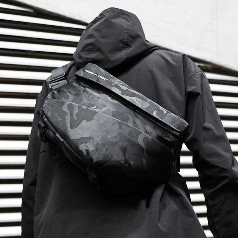 camouflage sling bag