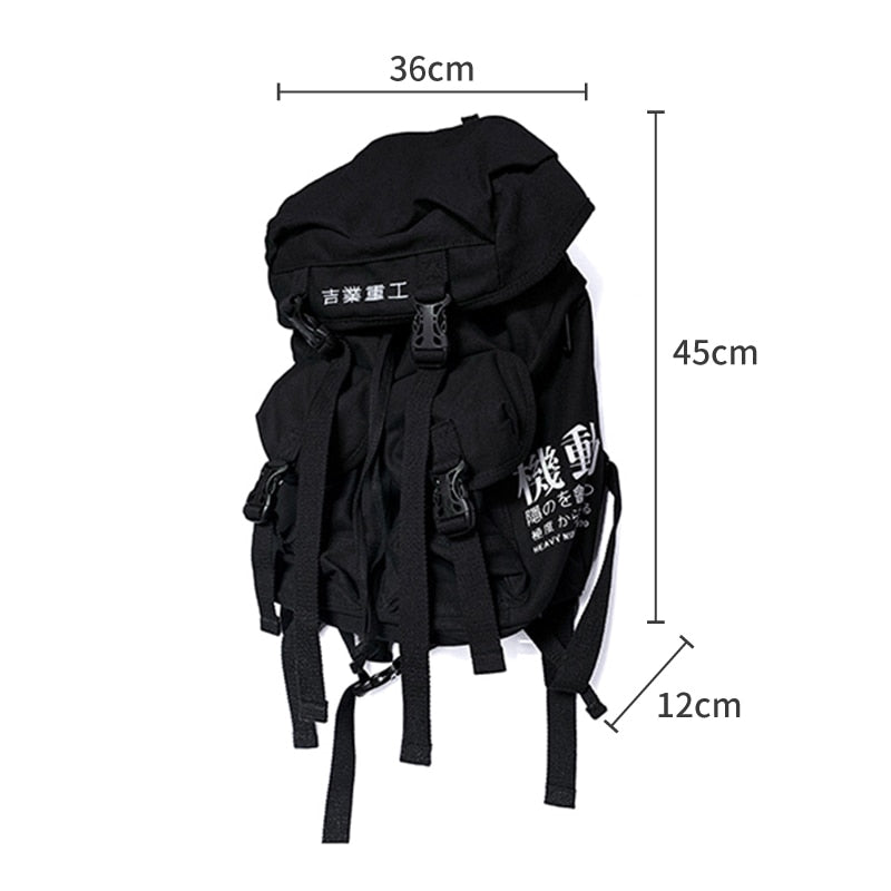 japanese streetwear backpack