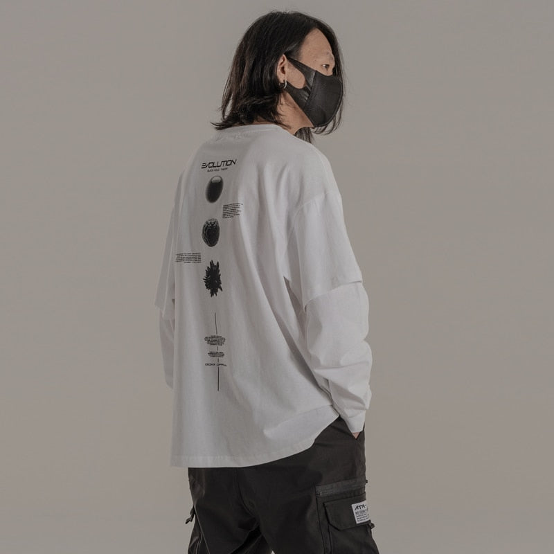 long sleeve streetwear shirt