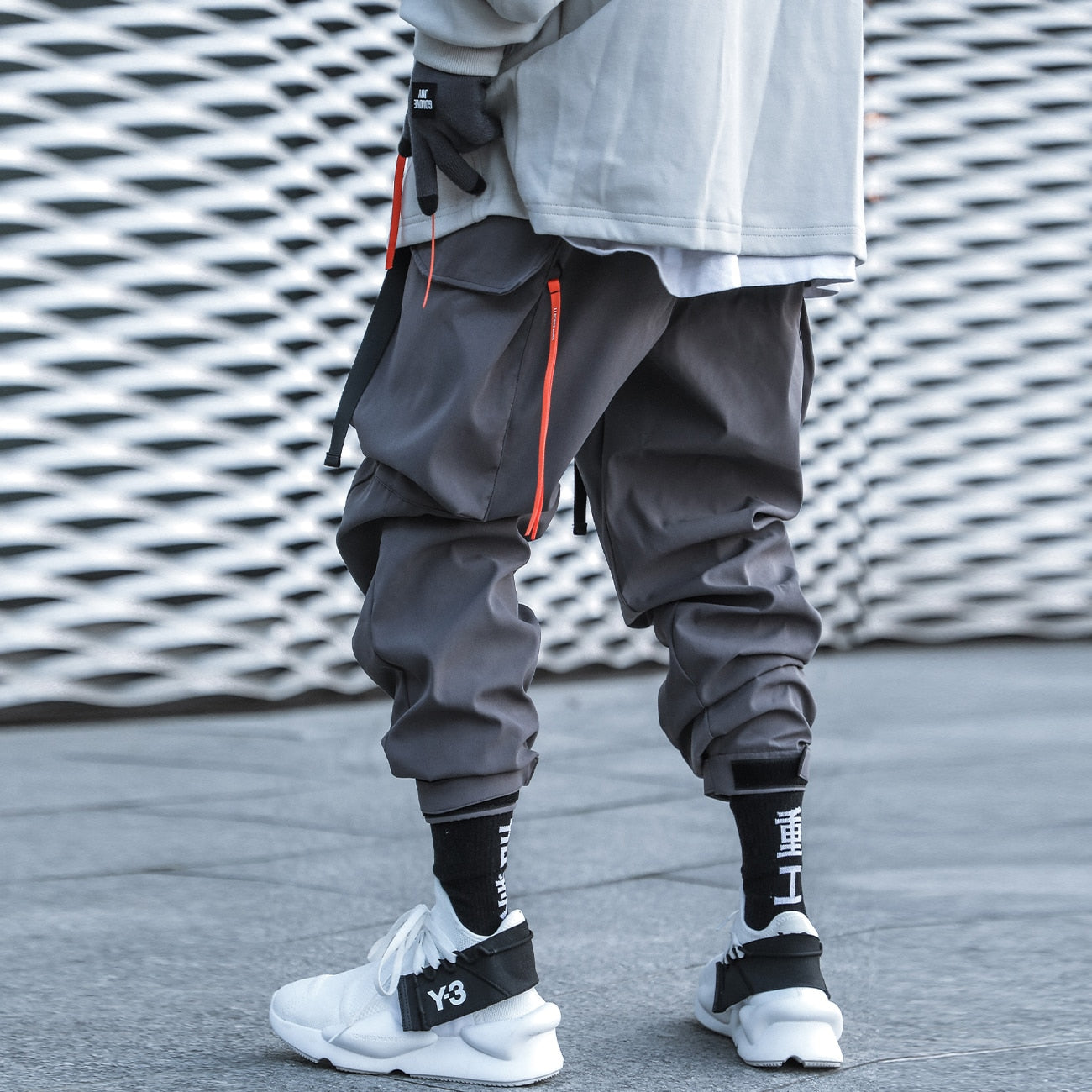 gray tactical pants