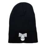 black beanie with skull - Vignette | OFF-WRLD