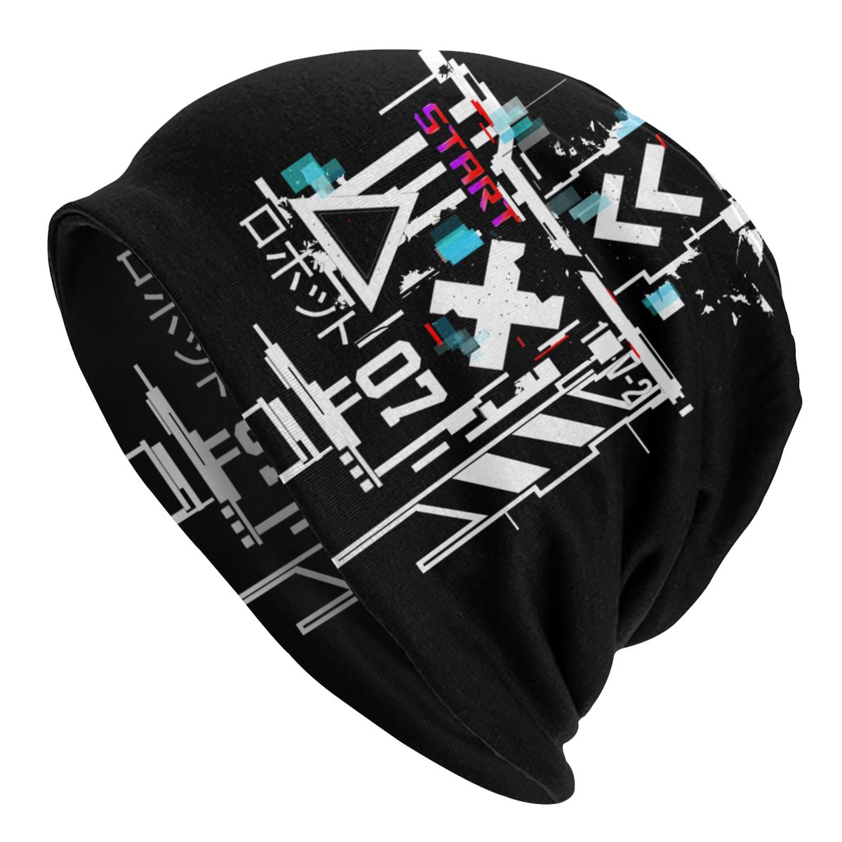 cyberpunk samurai beanie