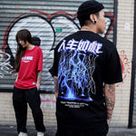 black lightning shirt - Vignette | OFF-WRLD