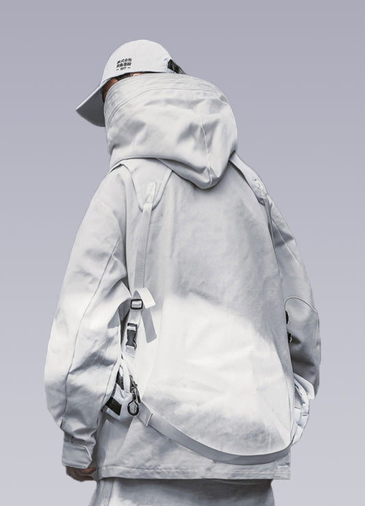 techwear anorak jacket