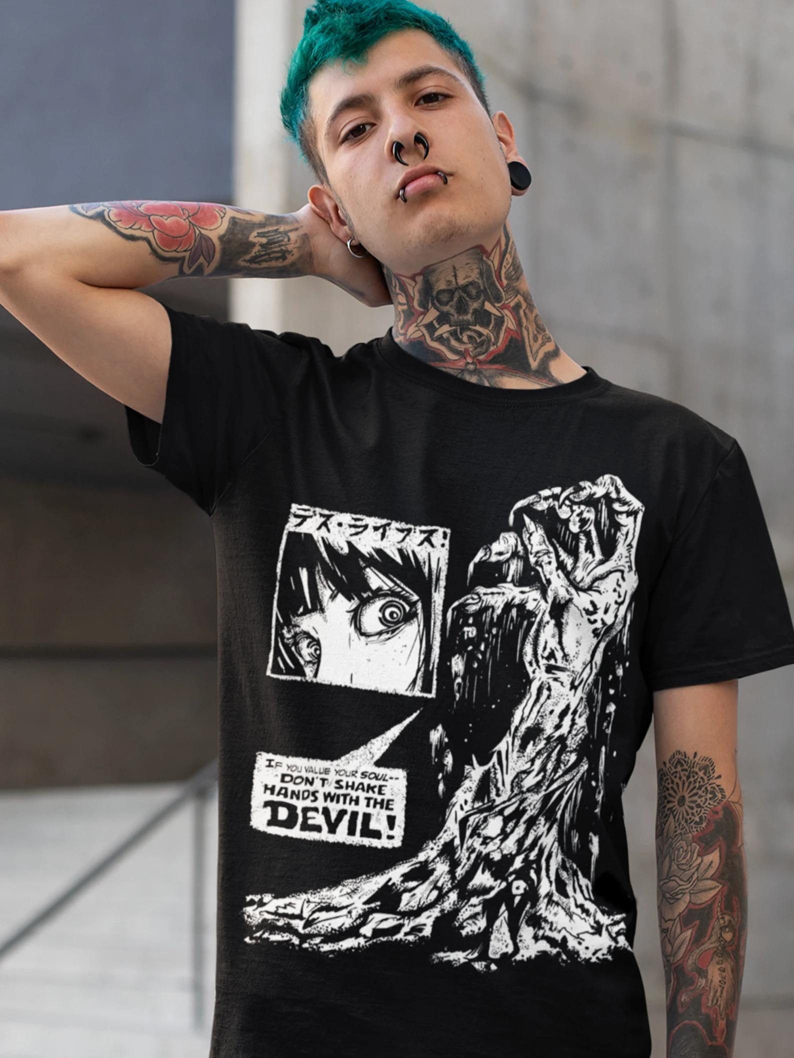 devil comic t-shirt