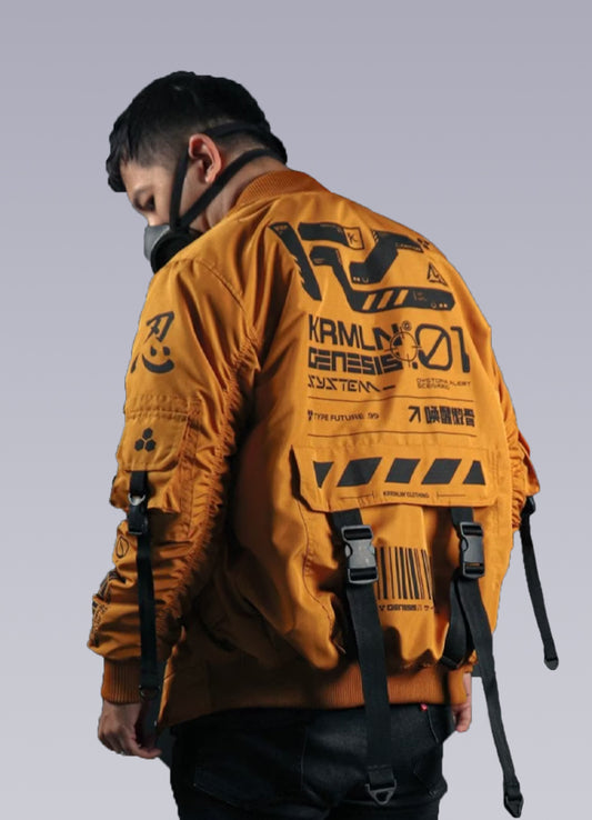 cyberpunk bomber jacket