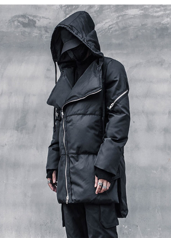 futuristic padded jacket