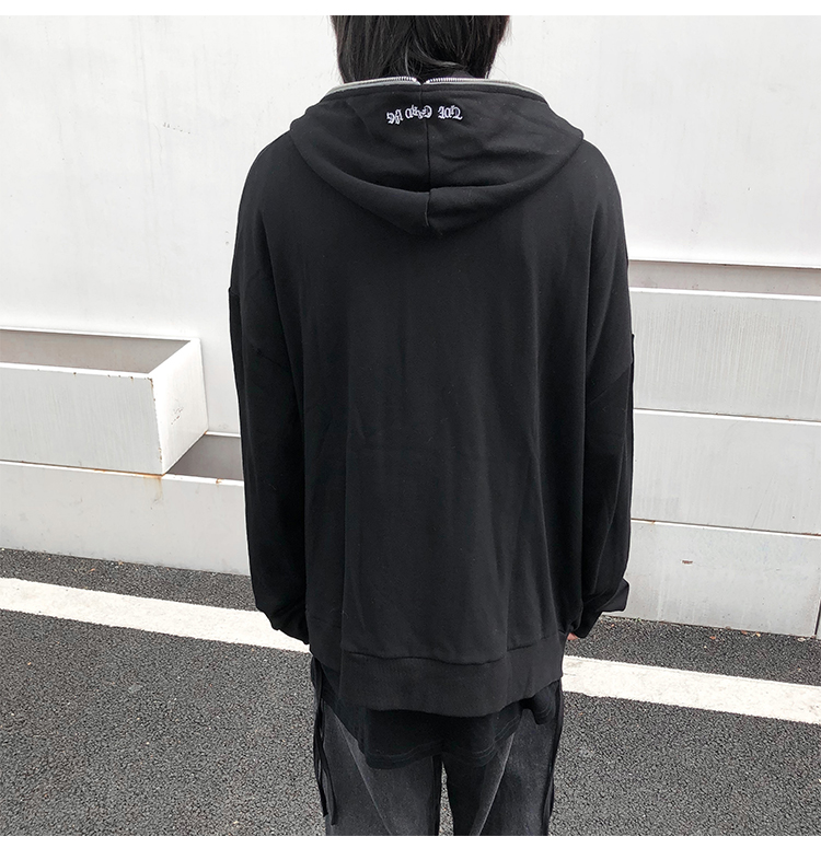 black grunge hoodie