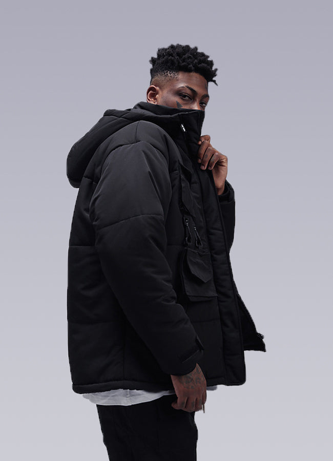 men's streetwear puffer jacket