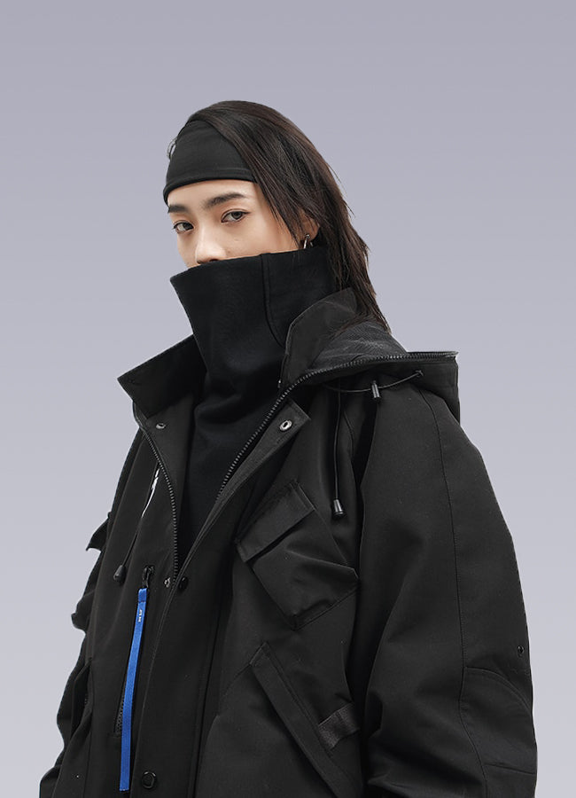 techwear rain jacket